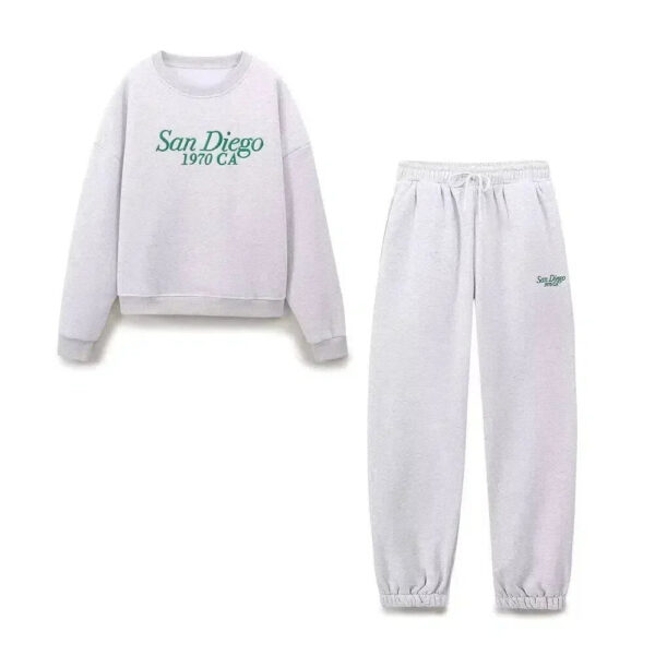 Catalina – Locker sitzendes Sweatshirt und Jogginghose – San Diego Lounge-Set