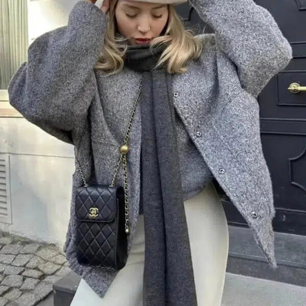 Giorgia – Oversize-Passform – Bomberjacke